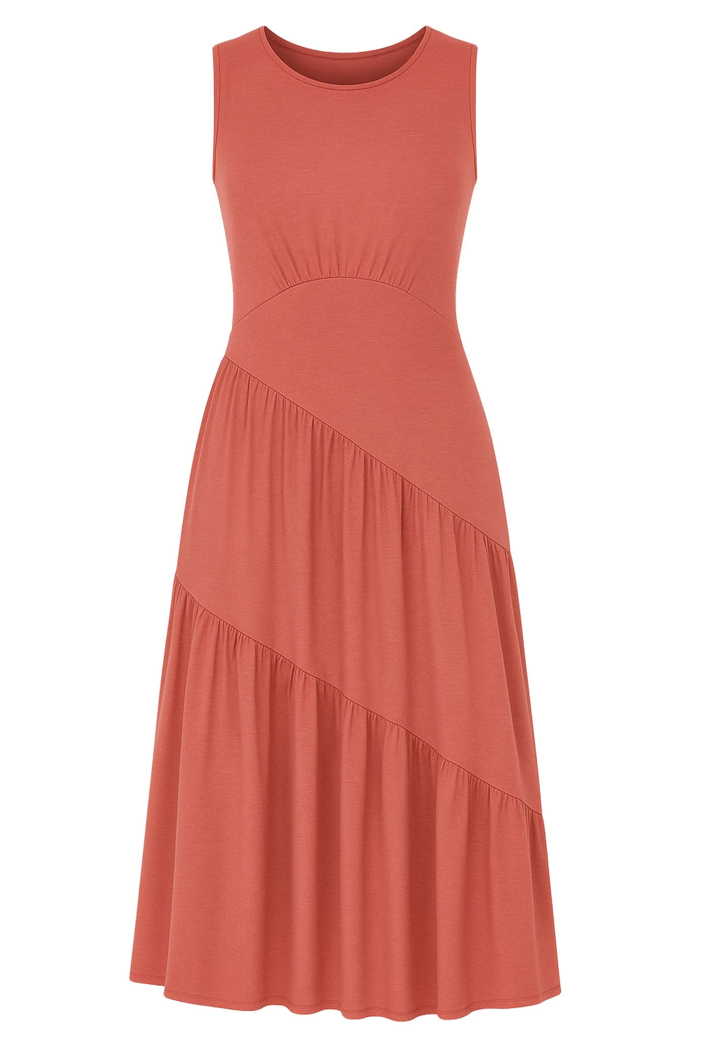 ROME DRESS TERRACOTTA