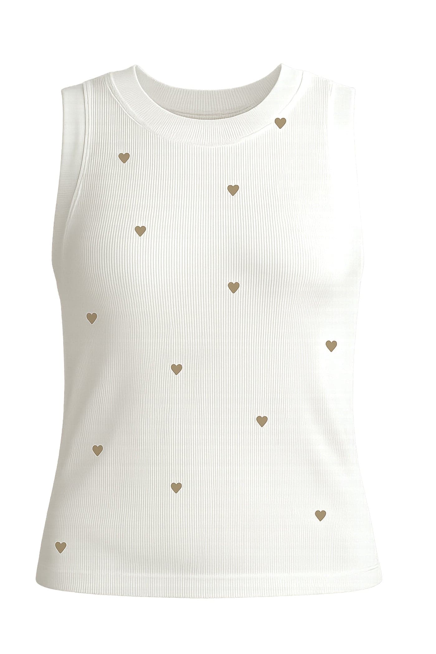 CLEO TANK WHITE/GOLD