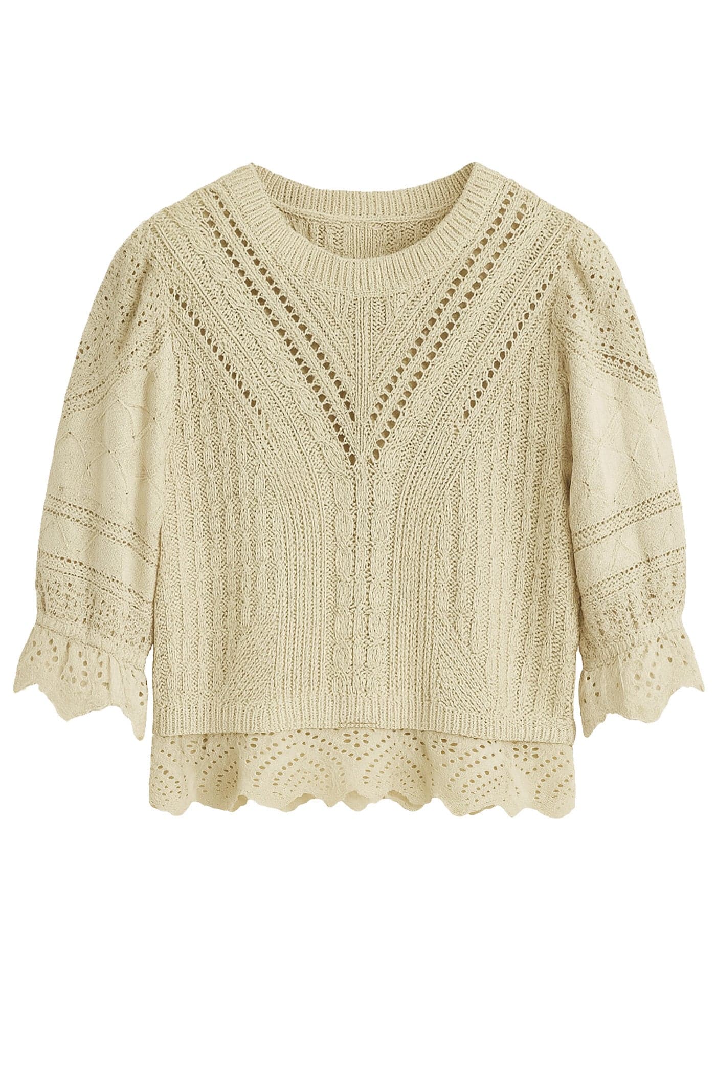 SABINE SWEATER VINTAGE CREAM