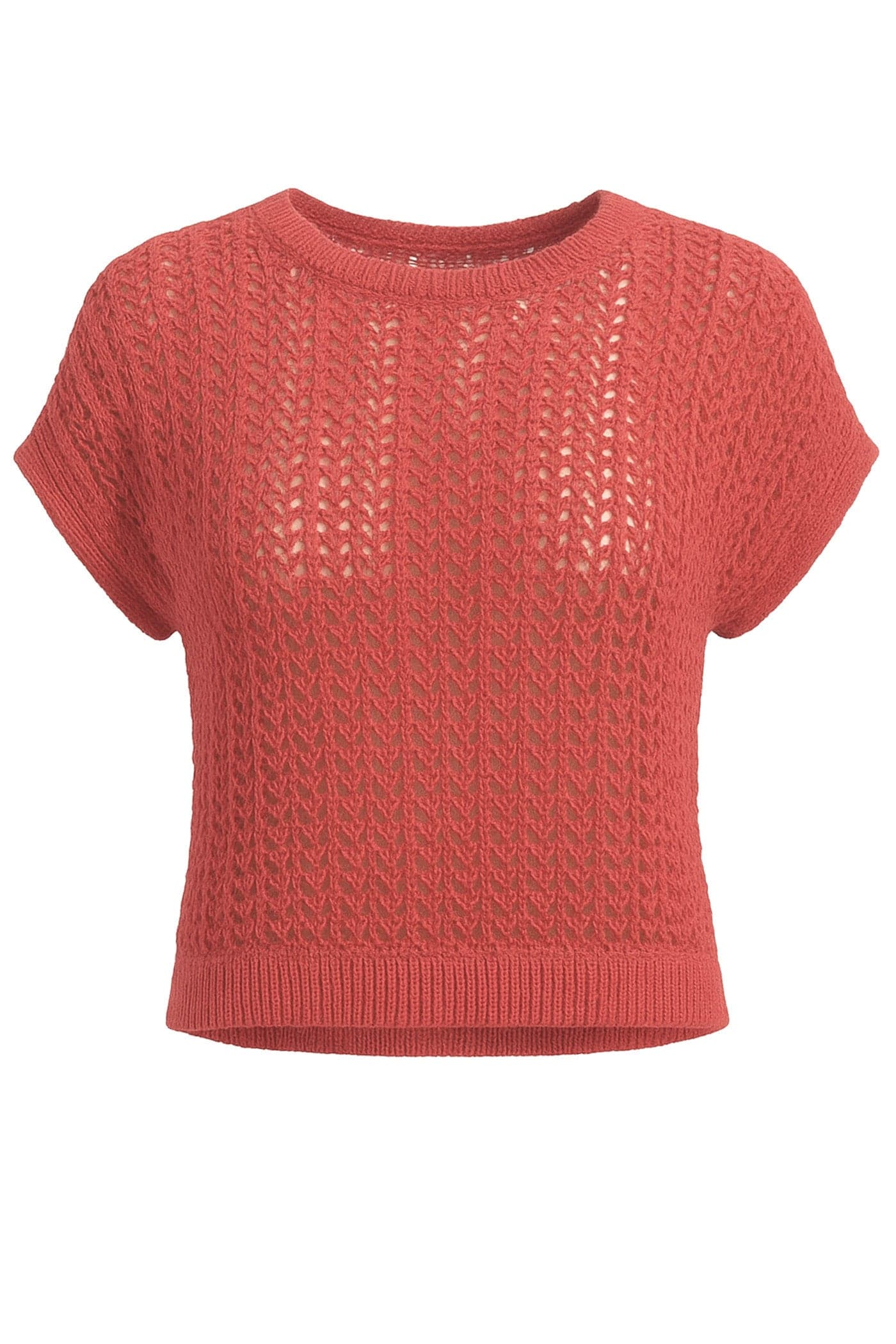 TASHA TOP PEACHY CORAL